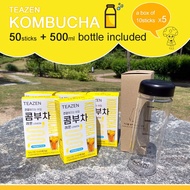 [TEAZEN] BTS Jungkook also drinks kombucha lemon, Citron, Berry flavor/15 Kcal Healthy Tea 50 Sticks