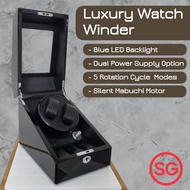 [SG Stock] Automatic Watch Winder Box, 5 Rotation Winding Modes