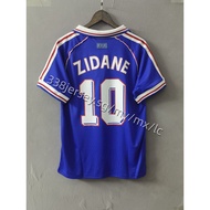 【Retro SSS+】1998 France Customized Retro Football Jersey ZIDANE HENRY jersey S-2XL