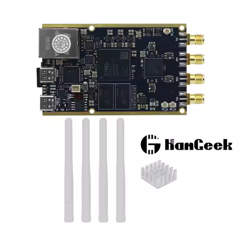 HamGeek 70MHz-6GHz 7010-SDR AD9363 SDR Software Defined Radio Development Board with Heat Sink for P