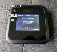 💥送UKsim w/UK no(wtsapp) 99％new,5G NETGEAR M6,5G POCKETWIFI,5G ROUTER,(MR6110-1TLAUS) 澳洲版,5G WiFi6, 插