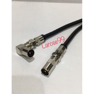 Selling Tv Antenna Cable Compression Jack 1m Tv Antenna Cable Male To Male