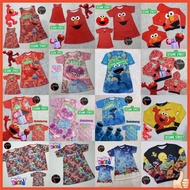 FULLPRINT T-shirt Dress Jacket Costume for Children and Adults Elmo Cookie Monster Abby OSCAR BirdBI