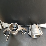 CAMLOCK TYPE D 100 / D 1" STAINLESS STEEL 316