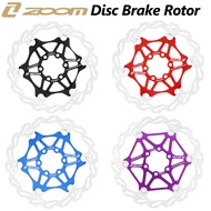 ZOOM Mountain bike 160 180 203mm disc brake rotor floating thickening anodized quick cooling ultra-light disc