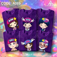 TAYTAYFIND-A069 Violet|Family T-shirts for Family Reunion Outfit,Family Day Best Outfit Mall Quality