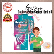 Gaviscon Double Action Sachet 10ml x 5 | Gaviscon Double Action 250mg 16's