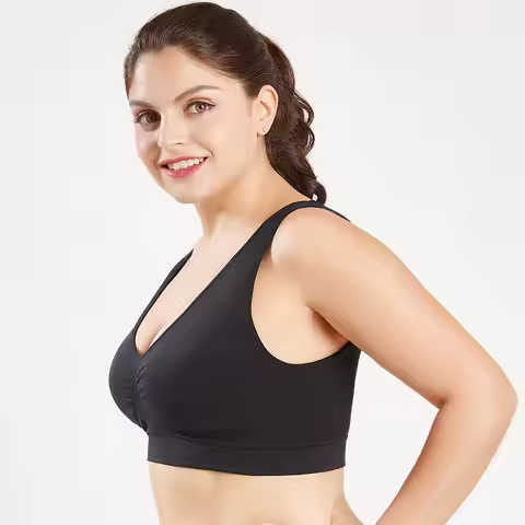 3PCS/lot Seamless Bra With Pads Plus Size Bras For Women Active Bra Wireless Brassiere Push Up Big S
