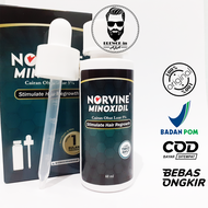 TERLARIS | Penumbuh Rambut/Brewok Minoxidil 5% 60ml Norvine Original