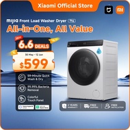[New Launch] Mijia Front Load Washer Dryer  Series 9kg &10.5kg | Extra-large drum for superior clean