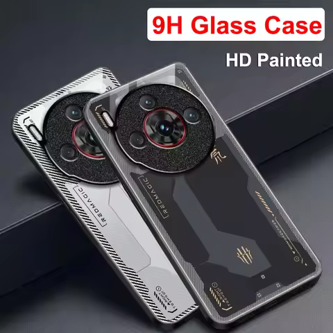 For Nubia Z60S Pro Case For Nubia Z60SPro Full Protected Glass Phone Case For Nubia Z70 Ultra Z60 Z5