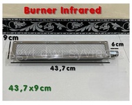 Burner Infrared Kompor Stove Keramik Ceramic Infrared Gas LPG NG Burner Infrared