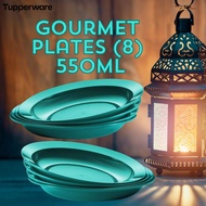1pc/ 2pcs: TUPPERWARE Gourmet Plate 550ml blossom plates green colour pinggan hijau dinner plates 盘子