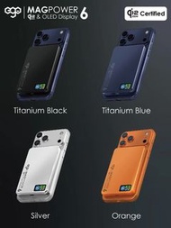 "荃灣門市全新行貨"半固態 EGO MagPower 6 Qi2.2 外置電 10000mAh M17AIR QI 2.2