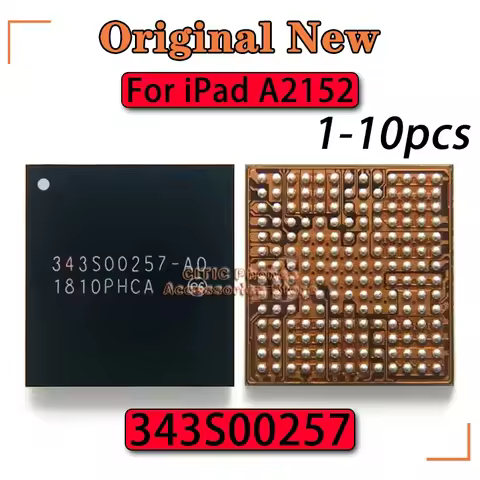 1-10pcs/lot For iPad A2152 Power IC 343S00257-A0 343S00257-AO For iPad Pro 12.9 Main Power Supply Ch