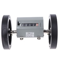 WER Z96-F Mechanical Length Distance Meter Counter Double Rolling Wheel 0-9999.9m