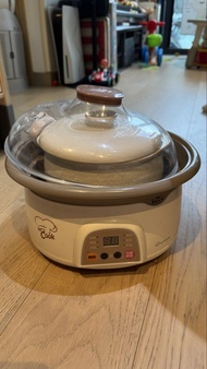 Let's Cook 電燉鍋 陶瓷內膽 坐月必備