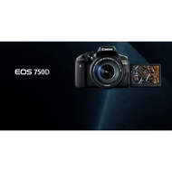 Canon 750D Canon New SLR Camera 750d 18-135 800D 200D 80D HD Travel
