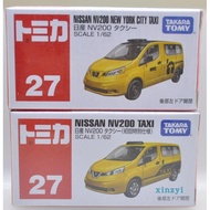 Collection Japanese Version TOMY TOMICA Car Model No. 27 NISSAN NISSAN NV200 Taxi