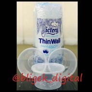 (RETAIL) ThinWall Round 450 ml / Plastic Container / 450 ml plastic bowl VICTORY brand