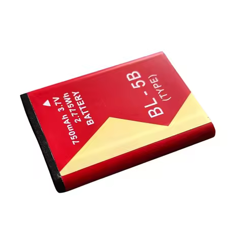 BL-5B 3.7V 750mAh Mobile Phone Replacement Battery For Nokia 5140 5300 5320 N80 N83 6120C 7360 3220 
