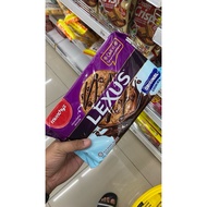Biskut coklat lexus munchys with chocolate drizzle cookies