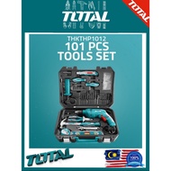 TOTAL 101 Pcs Tools Set THKTHP1012