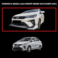 PERODUA BEZZA 2020 FRONT SKIRT DAYLIGHT (GU) ABS SKIRT LIP BODYKIT