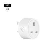 MOES WiFi Smart Power Socket Plug ความสว่างปรับจับเวลาสำหรับ Tuya Smart Life AppAmazon Alexa G Oogle