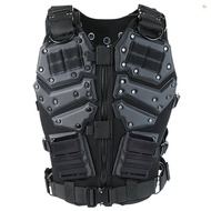 Adjustable Combat Molle Vest Airsoft Paintball Vest for Outdoor Hunting Shooting