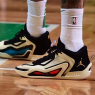 ♞,♘Jayson Tatum 1 Barbershop Black Beige NBA Basketball Shoes For Men OEM Quality Sports Sneakers