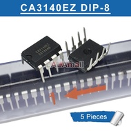5pcs CA3140EZ CA3140 DIP8 DIP 4.5MHz, BiMOS Operational Amplifier with MOSFET Input/Bipolar Output C