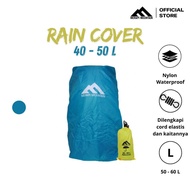 MERAPI MOUNTAIN Rain Cover Premium Waterproof Bag Cover 50 - 60 L Nylon Backpack Cover Elastic