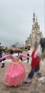 迪士尼公主睡美人公主裙奧羅拉公主裙