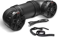 BOSS Audio Systems ATVB6.5R ATV UTV Weatherproof Sound System - 6.5 Inch Speakers, 1 Inch Tweeters, 