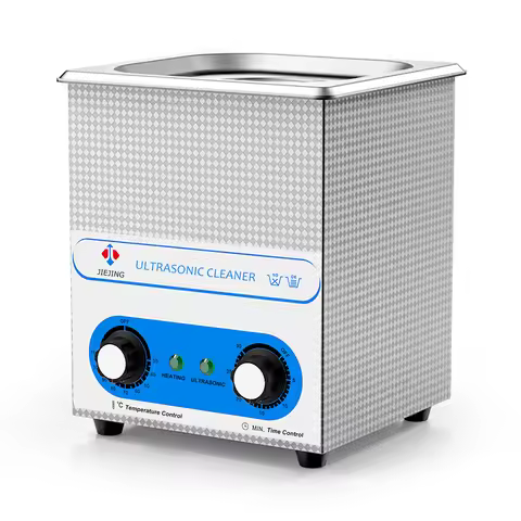 2L Ultrasonic Cleaner 40kHz Ultra Sonic Cleaner with Timer Heated Ultrasound Bath Cleaning Machine f