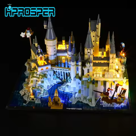 HPROSPER LED Light (No Model) For LEGO 76419 Harry Potter Hogwarts Microscale Castle and Grounds Lig