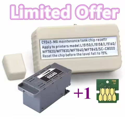C9345 Resetter For Epson L8058 L18058 L15168 Maintenance Box Decode Epson C9345 Waste Ink Cartridge 