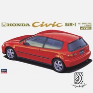 Hasegawa 1:24 Honda Civic SiR-II (EG6) Model Kit - No. 24006 - JDM VTEC