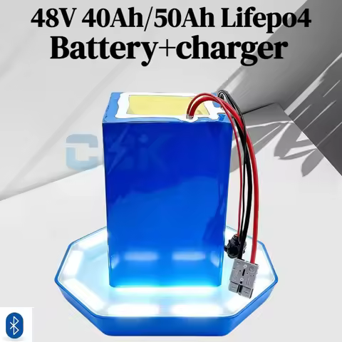 High-Performance 16S 48V 40Ah/50Ah LiFePO4 Battery | Bluetooth BMS for 2000W-3500W Off-Road Scooter