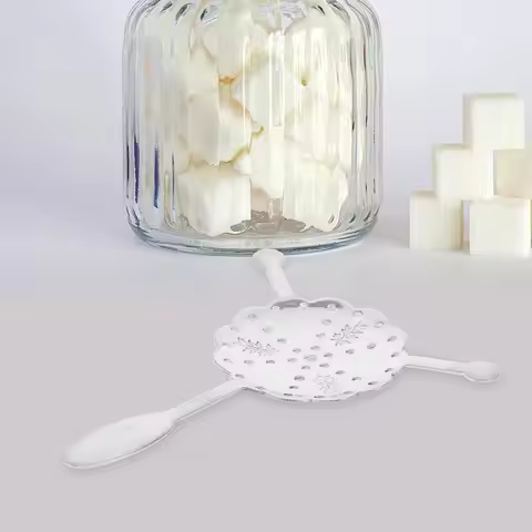 2Pcs Stainless Steel Absinthe Spoon Set Wormwood Mesh Strainer Sugar Cube Holder Bar Accessories Hom