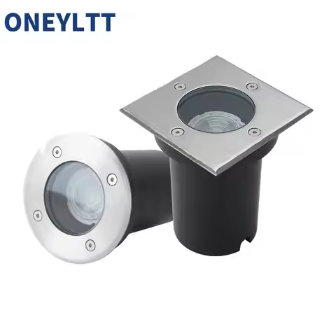 Free Shipping GU10 LED Underground Light Floor Lamp Outdoor Ground Spot Landscape Garden Path Buried