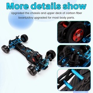 -DIY RC Car Center Drive Drift Racing Frame 1/10 D5S RC Car Carbon Fiber Frame DIY KIT High Speed Ra