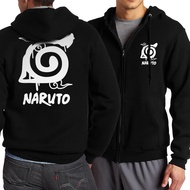 Japanese Anime Naruto Uzumaki Men Zipper Hoodies Autumn Men Hoodie Jacekt Sweatshirt Tracksuit Men For Fans