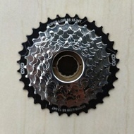 sprocket gear gir Megarange 8 speed OXO CP model ulir drat sepeda