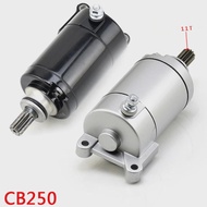 Motorcycle CB250 Engine Starter Motor 11Teeth 11T For CB200 250cc 200CC CQR250 KAYO T4 K5 LONGCIN MX