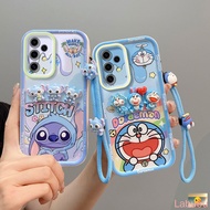 Case Samsung A13 4G A13 LIE 4G Cute Comic Cartoon TPU Soft Silicone Phone Case X1