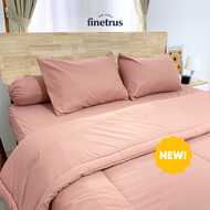 Finetrus - Bedcover Set Sprei Flat Untuk ketebalan 30 cm