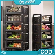 4/5/6-Tier All Metal Rack Storage Rack kitchen rack Microwave rack Metal Rack Shelf Heavy Duty