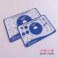 Children Injection Growth Hormone Pancreasin Abdomen Chakra Injection Positioning Card Plastic Mater